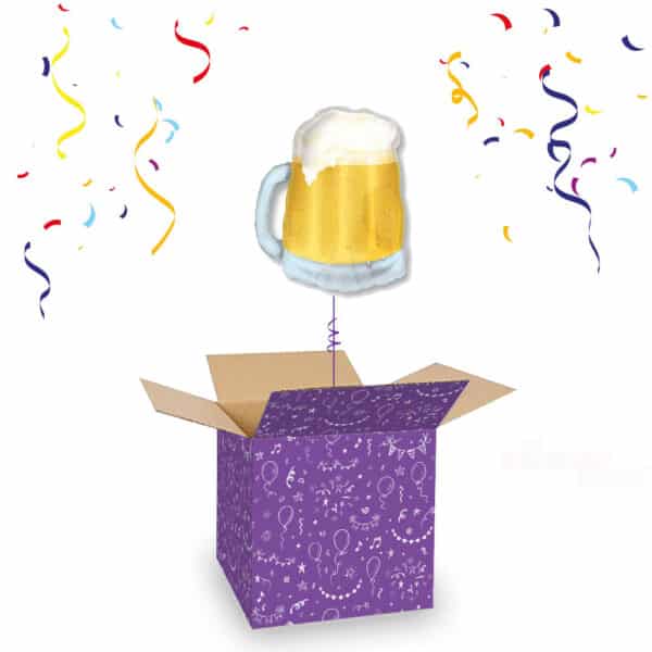 Folieballon Supershape Bier 95 cm