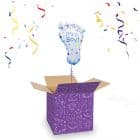 Folieballon Its a Boy Voet 81 cm