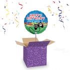 Folieballon Happy Birthday Games Meerkleurig 46 cm
