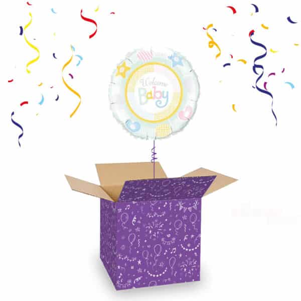 Folieballon Welcome Baby