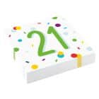 Feestfluitjes Confetti Verjaardag (8 stuks)
