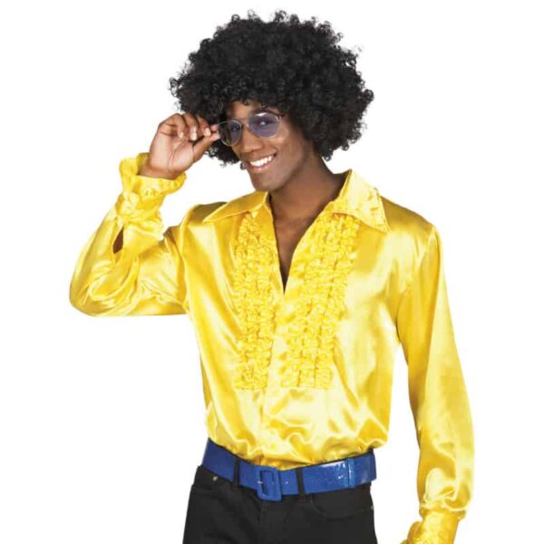 Party shirt geel (XL, 54-56)