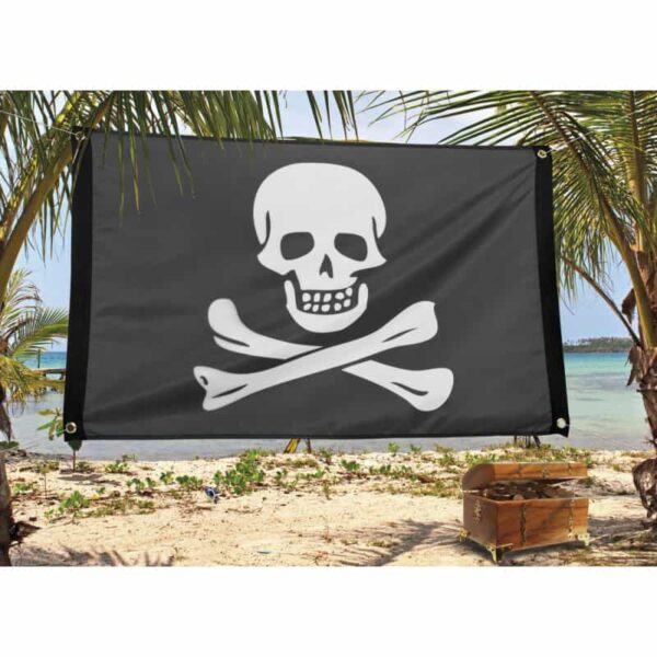 Vlag Piraat (60 x 90 cm)