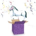 Folieballon Ozosnel paard Sinterklaas 65 cm