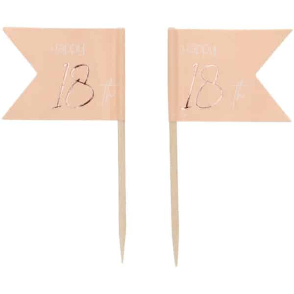 Prikkers Elegant Lush Blush 18 Jaar - 36 stuks