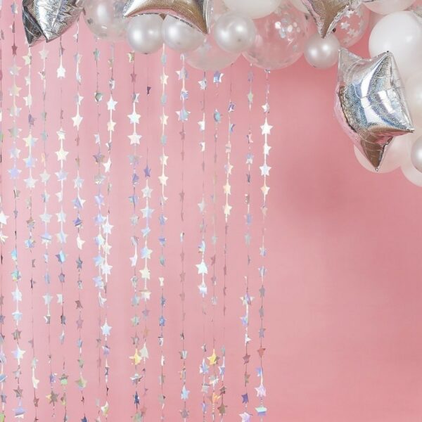 Stargazer - Iriserende Backdrop Sterren