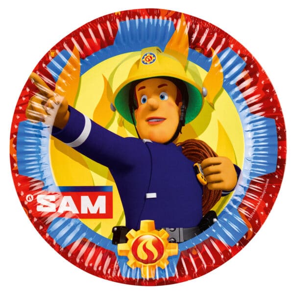 Brandweerman Sam Borden (8 stuks)