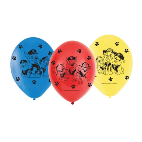 Paw Patrol - Ballonnen (6 stuks)