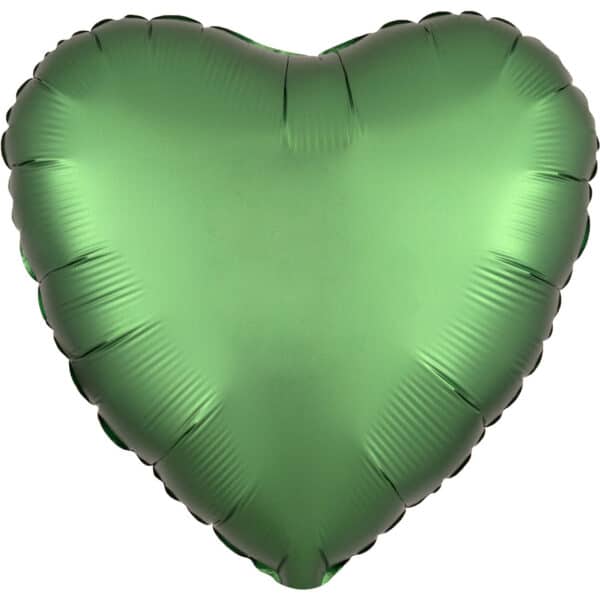 Folieballon "Satin Luxe Emerald" hart