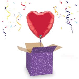 Folieballon Hart Rood 46 cm Folieballon Hart Rood 46 cm