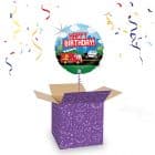 Folieballon Happy Birthday Politie Brandweer 46 cm