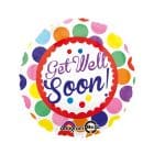 Folieballon Get Well Soon Meerkleurig 43 cm