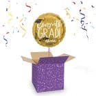 Folieballon Congrats Grad Goud 43 cm