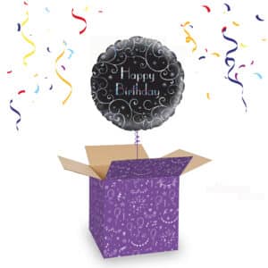 Folieballon Sparkling Fizz Happy Birthday 45 cm Folieballon Sparkling Fizz Happy Birthday 45 cm