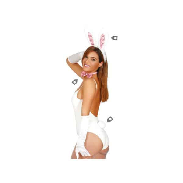 Bunny Set Sparkling Roze-Wit (3 delig)