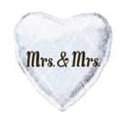 Folieballon Mrs Mrs Hart 45 cm