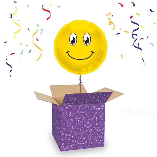 Folieballon Smiley Emoji 45 cm