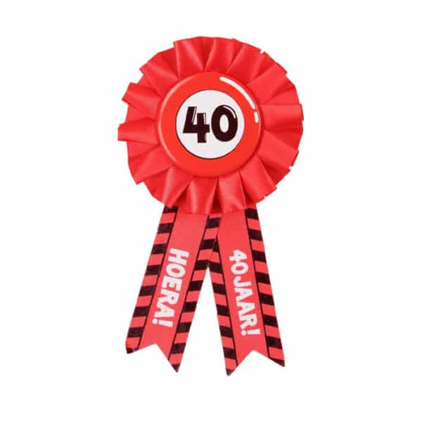 Verkeersbord Rozet - 40 jaar