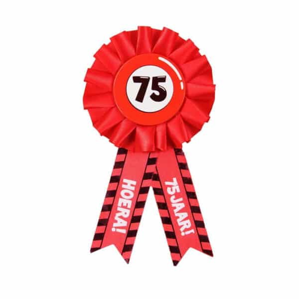 Verkeersbord Rozet - 75 jaar