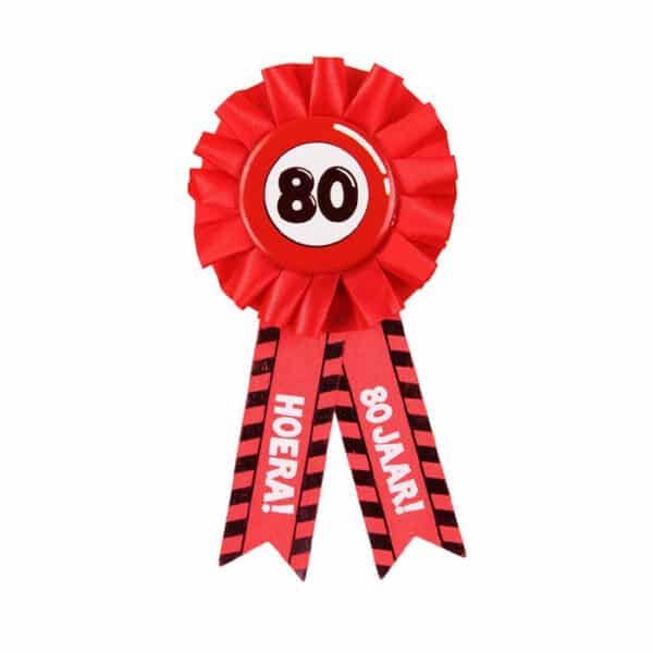 Verkeersbord Rozet - 80 jaar
