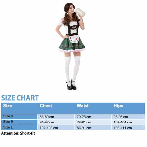 Dirndl Miss Oktoberfest - Maat M