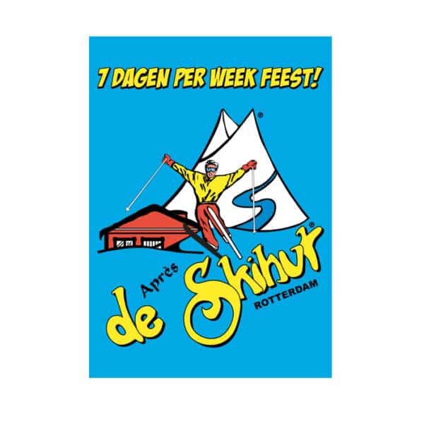 De Après Skihut Poster