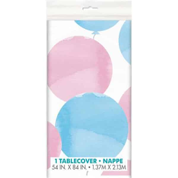 Tafelkleed Gender Reveal 137 x 213 cm