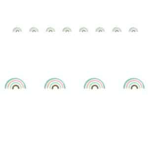 Decoratie Slinger Regenboog 2,5m