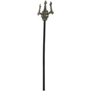 Drietand Duivel Goud 3-delig - 110 cm Drietand Duivel Goud 3-delig - 110 cm