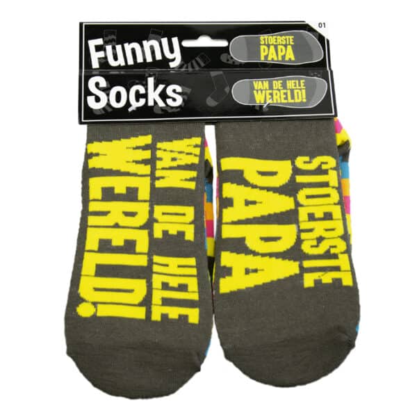 Cadeausokken - Stoerste papa van de hele wereld!