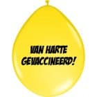 Ballonnen "Van harte gevaccineerd" (lucht)