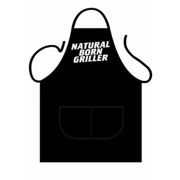 BBQ Schort Deluxe - Natural Born Griller