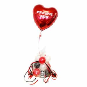 Ballongeschenk Mok "Voor de liefste Moeder" met folieballon