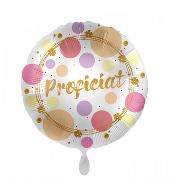 Folieballon - Proost – Proficiat