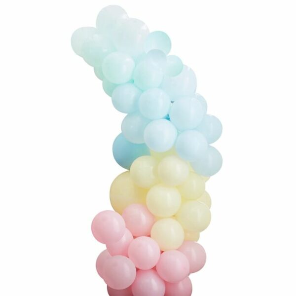 Mix It Up - Pastelkleuren Ballonboog Decoratie Kit