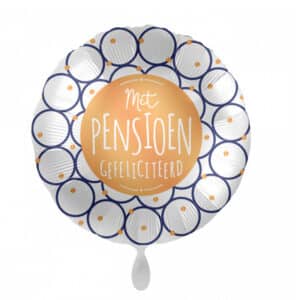 Folieballon - Met Pensioen