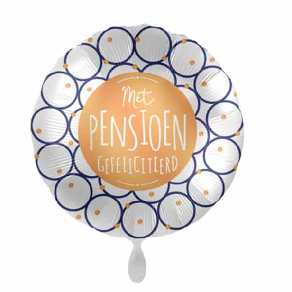 Folieballon - Met Pensioen