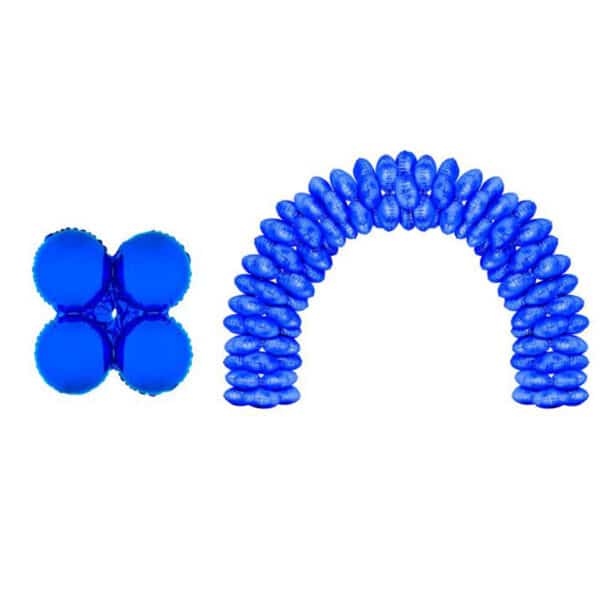 Folieballonnen ballonboog Blauw (10 stuks)