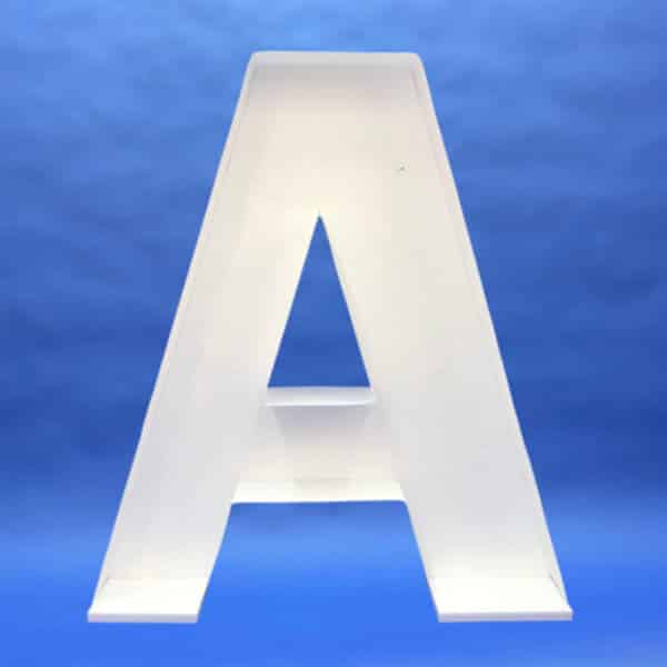 Ballon Mozaiek frame Letter A (100 x 83 cm)