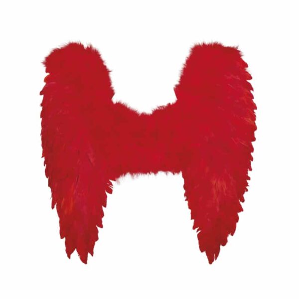 Engelenvleugels gevouwen rood (50 x 50 cm)