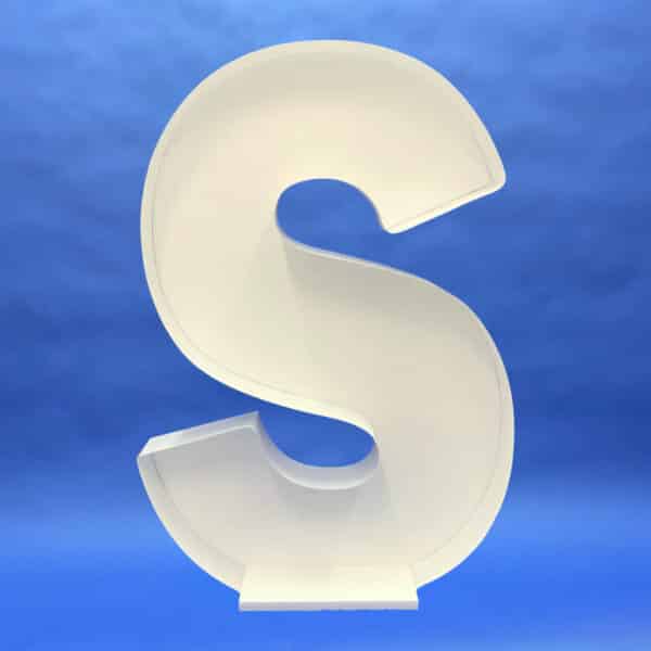 Ballon Mozaiek frame Letter S (100 cm)