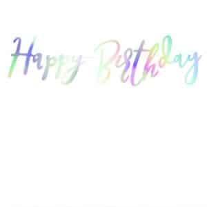 Banner Happy Birthday Irides