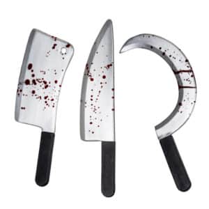 Horror messen 3 ass. (circa 45 cm)