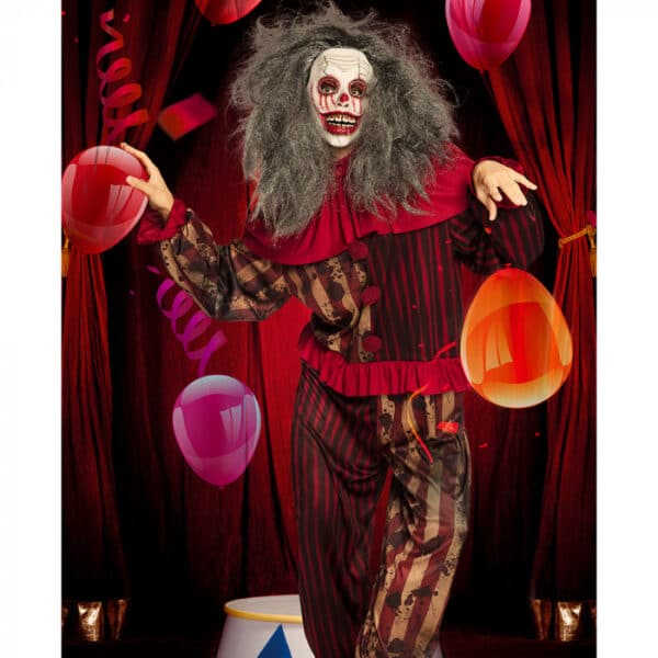 Volwassenenkostuum Midnight clown (58/60)