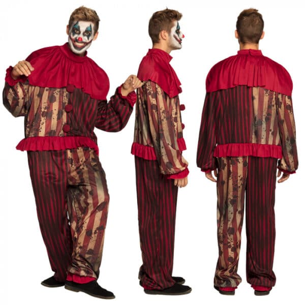 Volwassenenkostuum Midnight clown (58/60)