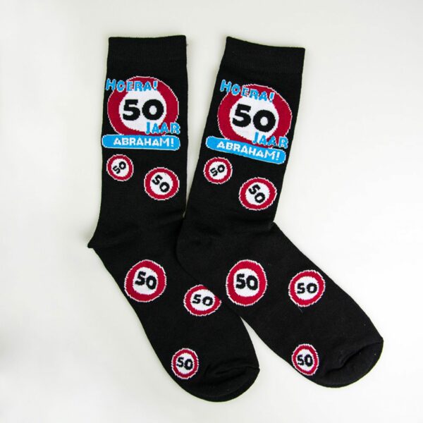 Cadeausokken - 50 Jaar - Abraham