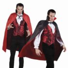 Cape Bloodlust zwart/rood omkeerbaar (120 cm)