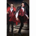 Cape Bloodlust zwart/rood omkeerbaar (120 cm)
