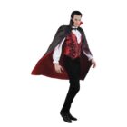 Cape Bloodlust zwart/rood omkeerbaar (120 cm)