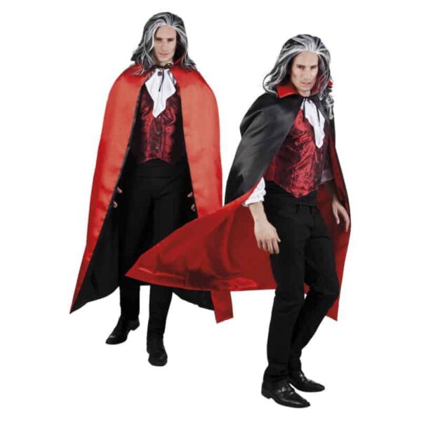 Cape Sundown de luxe zwart/rood omkeerbaar (150 cm)